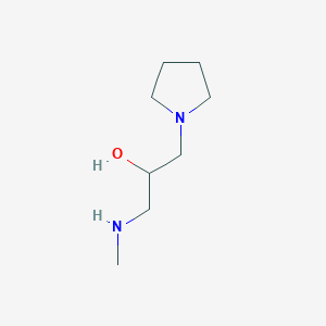 1-(Methylamino)-3-(pyrrolidin-1-yl)propan-2-ol