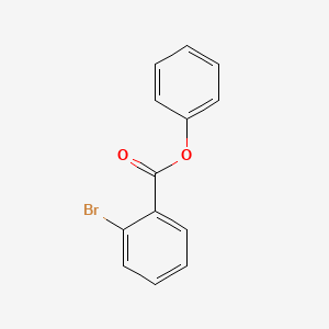 molecular formula C13H9BrO2 B8774526 2-Bromobenzoic acid, phenyl ester CAS No. 1989-22-6