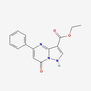 Ethyl 7-hydroxy-5-phenylpyrazolo[1,5-A]pyrimidine-3-carboxylate