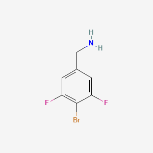 4-Bromo-3,5-difluorobenzylamine