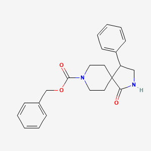 Benzyl 1-oxo-4-phenyl-2,8-diazaspiro[4.5]decane-8-carboxylate