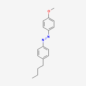 molecular formula C17H20N2O B8774887 4-Butyl-4'-methoxyazobenzene CAS No. 31401-33-9
