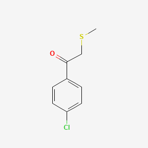 B8774978 1-(4-Chlorophenyl)-2-(methylsulfanyl)ethan-1-one CAS No. 24437-53-4