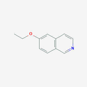 molecular formula C11H11NO B8775134 6-Ethoxyisoquinoline 