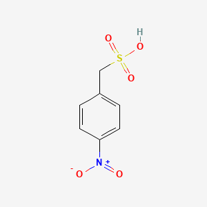 molecular formula C7H7NO5S B8775233 (4-Nitrophenyl)methanesulfonic acid CAS No. 53992-33-9
