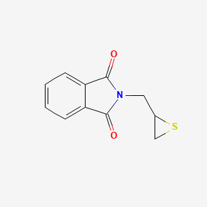 molecular formula C11H9NO2S B8775270 2-(Thiiran-2-ylmethyl)isoindoline-1,3-dione CAS No. 5119-34-6