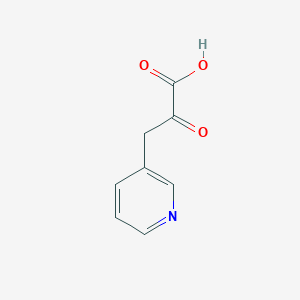 molecular formula C8H7NO3 B8775337 2-Oxo-3-(pyridin-3-yl)propanoic acid 