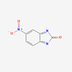 molecular formula C7H3N3O3 B8775366 5-Nitro-2H-benzimidazol-2-one CAS No. 98185-13-8