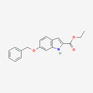 ethyl 6-(benzyloxy)-1H-indole-2-carboxylate