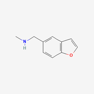 1-(benzofuran-5-yl)-N-methylmethanamine