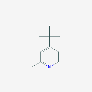 molecular formula C10H15N B8775410 4-(Tert-butyl)-2-methylpyridine 