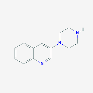 1-(3-Quinolyl)piperazine
