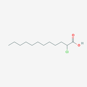 molecular formula C12H23ClO2 B8775544 2-chlorododecanoic Acid CAS No. 35300-93-7