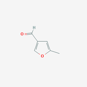 molecular formula C6H6O2 B8775568 5-Methylfuran-3-carbaldehyde 