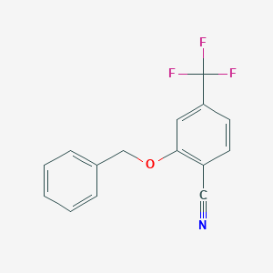 2-(Benzyloxy)-4-(trifluoromethyl)benzonitrile
