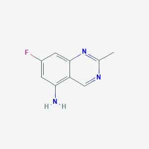 7-Fluoro-2-methylquinazolin-5-amine