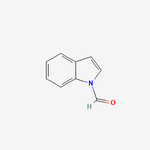 molecular formula C9H7NO B8775750 1h-Indole-1-carbaldehyde CAS No. 38097-26-6