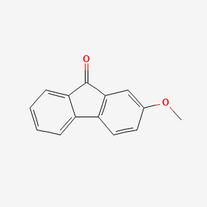 molecular formula C14H10O2 B8775905 2-Methoxyfluoren-9-one CAS No. 3133-07-1
