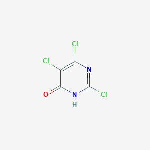 molecular formula C4HCl3N2O B8775945 2,5,6-Trichloropyrimidin-4-ol 