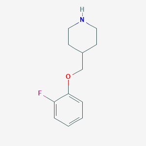 4-[(2-Fluorophenoxy)methyl]piperidine