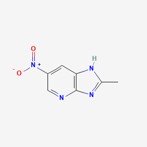 2-Methyl-6-nitro-3H-imidazo[4,5-B]pyridine