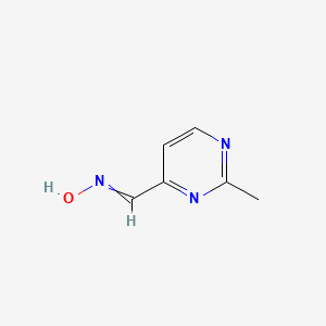 N-[(2-Methylpyrimidin-4-YL)methylidene]hydroxylamine