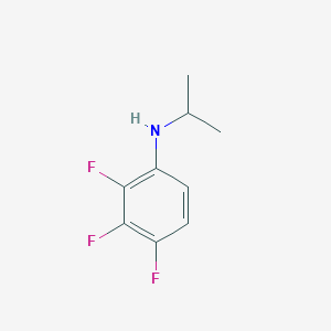 molecular formula C9H10F3N B8776139 2,3,4-trifluoro-N-(propan-2-yl)aniline 