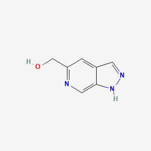 molecular formula C7H7N3O B8776150 (1H-pyrazolo[3,4-c]pyridin-5-yl)methanol 