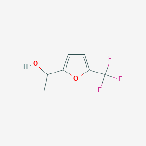 1-(5-(Trifluoromethyl)furan-2-yl)ethanol