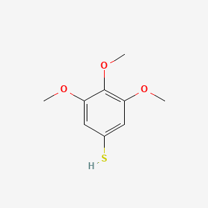molecular formula C9H12O3S B8776197 3,4,5-Trimethoxythiophenol 