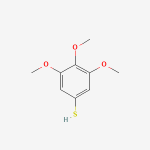 molecular formula C9H12O3S B8776197 3,4,5-TRIMETHOXYBENZENE-1-THIOL 