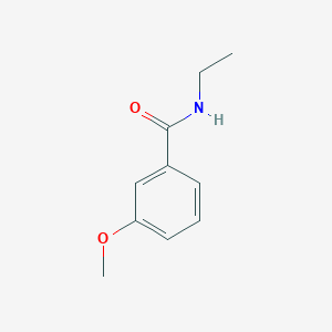 molecular formula C10H13NO2 B8776486 N-ethyl-3-methoxybenzamide 