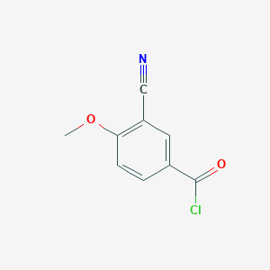 3-Cyano-4-methoxybenzoyl chloride
