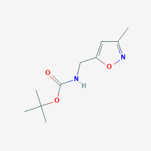 molecular formula C10H16N2O3 B8776794 tert-Butyl ((3-methylisoxazol-5-yl)methyl)carbamate 