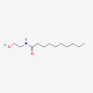 molecular formula C12H25NO2 B8776900 N-(2-Hydroxyethyl)decanamide CAS No. 7726-08-1