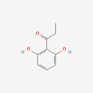 molecular formula C9H10O3 B8776995 1-(2,6-Dihydroxyphenyl)-propan-1-one CAS No. 3361-72-6