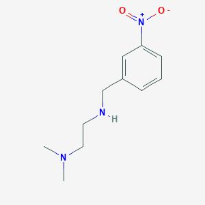 molecular formula C11H17N3O2 B8777009 [2-(Dimethylamino)ethyl][(3-nitrophenyl)methyl]amine 