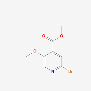 Methyl 2-bromo-5-methoxyisonicotinate