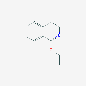 molecular formula C11H13NO B8777057 1-Ethoxy-3,4-dihydroisoquinoline CAS No. 35690-54-1