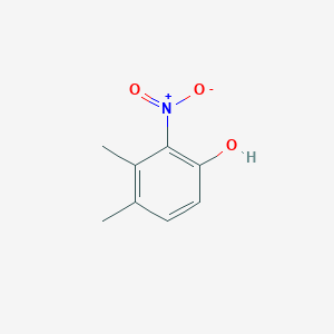 molecular formula C8H9NO3 B8777245 3,4-Dimethyl-2-nitrophenol CAS No. 816429-25-1