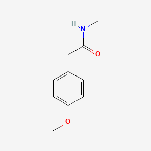 molecular formula C10H13NO2 B8777387 2-(4-methoxyphenyl)-N-methylacetamide 