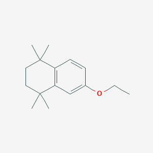 molecular formula C16H24O B8777426 6-Ethoxy-1,1,4,4-tetramethyl-1,2,3,4-tetrahydronaphthalene CAS No. 22825-04-3