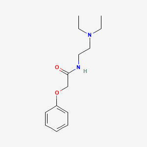 molecular formula C14H22N2O2 B8777600 N-(2'-Diethylaminoethyl)phenoxyacetamide CAS No. 4150-97-4