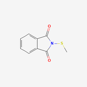 molecular formula C9H7NO2S B8777698 2-(Methylthio)isoindoline-1,3-dione 