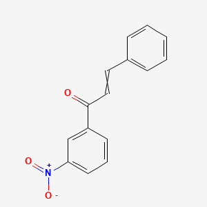 molecular formula C15H11NO3 B8777720 1-(3-Nitrophenyl)-3-phenyl-2-propen-1-one 