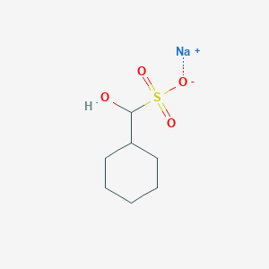molecular formula C7H13NaO4S B8777812 Sodium cyclohexyl(hydroxy)methanesulfonate 