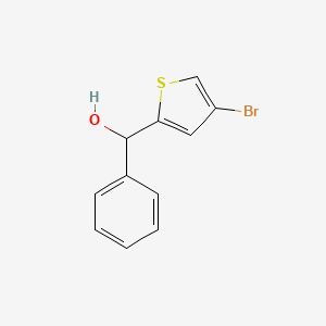 molecular formula C11H9BrOS B8777828 (4-Bromothiophen-2-yl)(phenyl)methanol 
