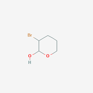 molecular formula C5H9BrO2 B8777870 3-Bromo-tetrahydropyran-2-ol CAS No. 103755-65-3