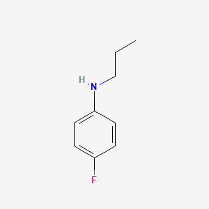 molecular formula C9H12FN B8778024 4-fluoro-N-propylaniline 