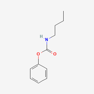 molecular formula C11H15NO2 B8778100 phenyl N-butylcarbamate CAS No. 3898-47-3